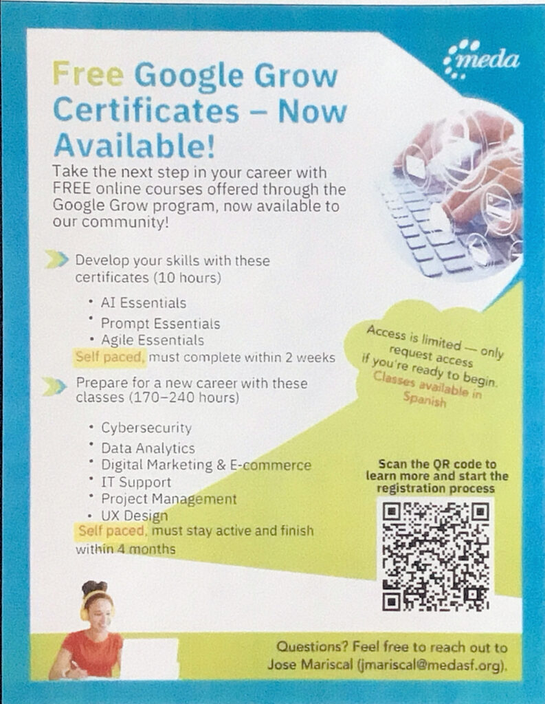 Google Grow Certificates