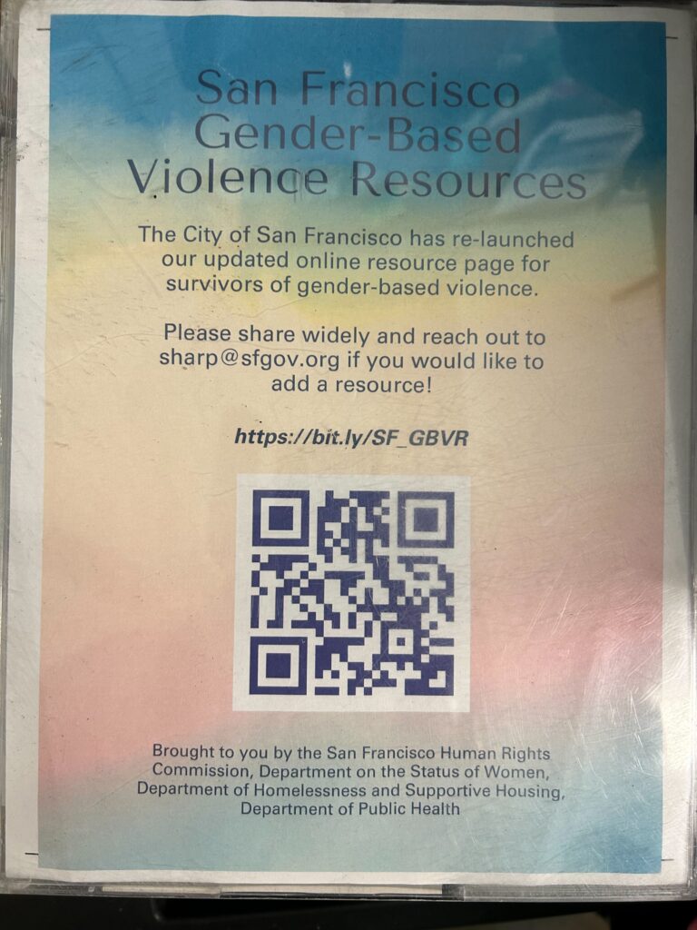 San Francisco Gender Based Violence Resources